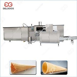 Kommersiell vaffel iskrem kjegle making maskin